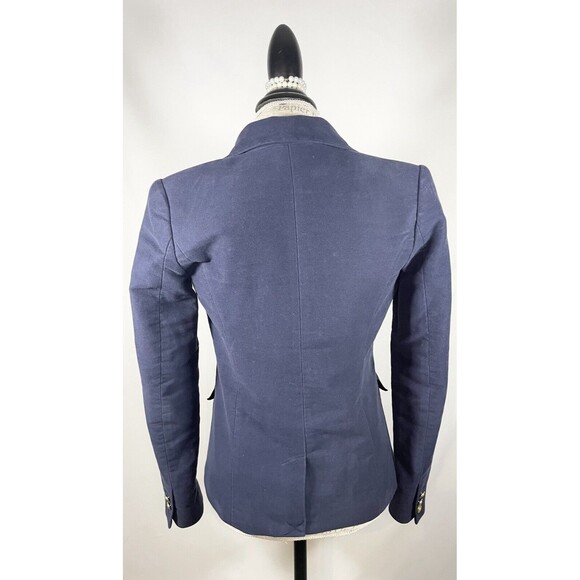 Tommy Hilfiger Navy Career Gold Button Preppy Capsule Blazer Jacket Sz XS - Picture 14 of 16